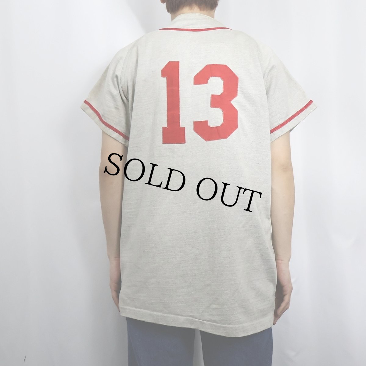 画像4: 60's Russell Southern フルジップベースボールシャツ L (4)