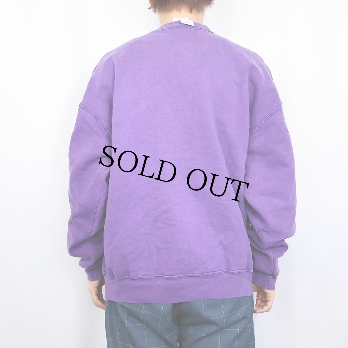 画像3: 90's FRUIT OF THE LOOM USA製 無地スウェット XXL (3)