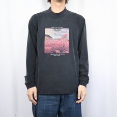 画像3: 90's River City Street Band ファンキーロックバンド プリントロンT BLACK M (3)