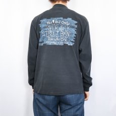 画像4: 90's River City Street Band ファンキーロックバンド プリントロンT BLACK M (4)