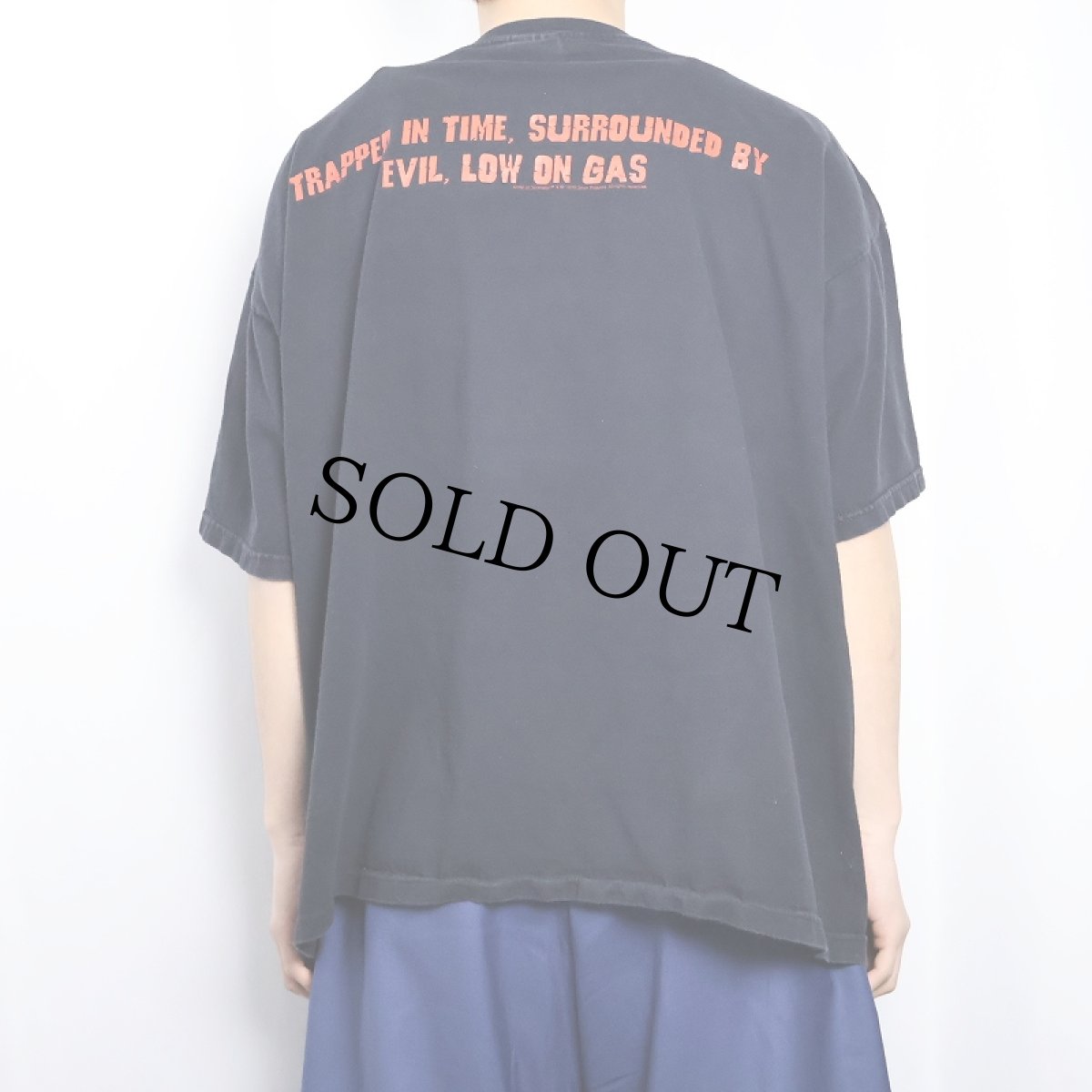 画像3: 90's ARMY OF DARKNESS USA製 ホラーアドベンチャー映画プリントTシャツ BLACK XXL (3)