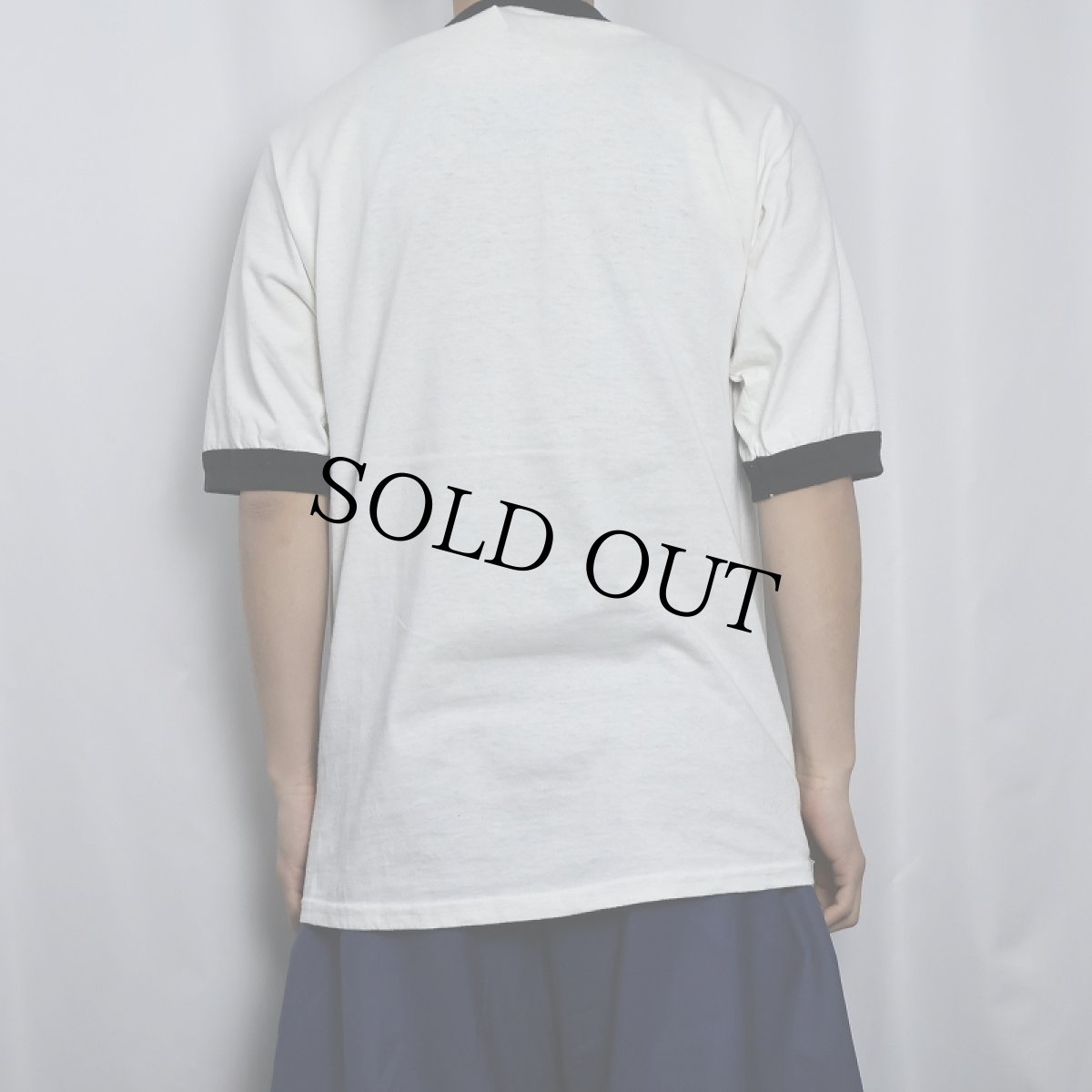 画像3: 90's PLANET OF THE APES USA製 映画プリントリンガーTシャツ BLACK L (3)