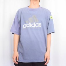 画像2: 90's adidas EQUIPMENT ロゴプリントTシャツ L (2)