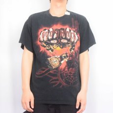 画像3: Godsmack ヘヴィメタルバンドプリントTシャツ BLACK L (3)