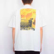 画像3: 90's TFT USA製 企業ロゴプリントTシャツ XL (3)