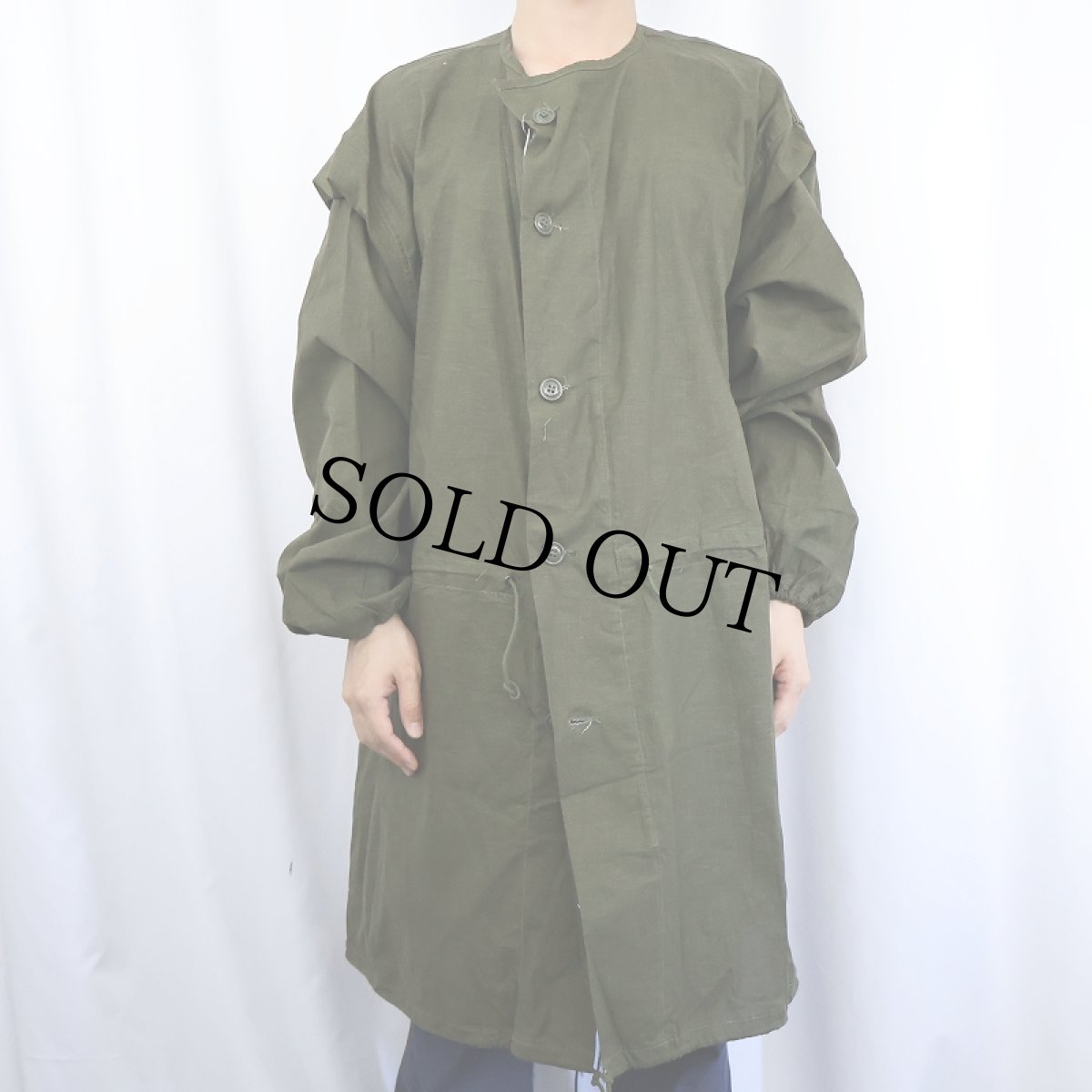 画像2: 60's U.S.ARMY ガスプロテクティブコート DEADSTOCK MEDIUM (2)