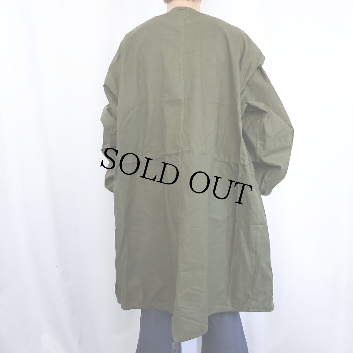 画像3: 60's U.S.ARMY ガスプロテクティブコート DEADSTOCK MEDIUM (3)