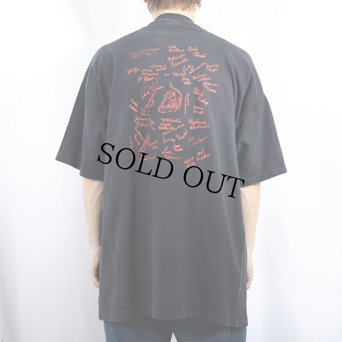 画像4: 90's USA製 "PARAMOUNT 93" プリントTシャツ BLACK XXL (4)