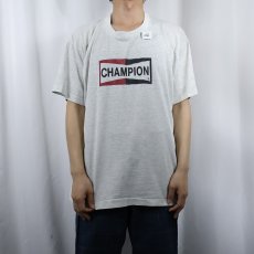 画像2: 90's CHAMPION ス自動車部品メーカー ロゴプリントTシャツ   (2)