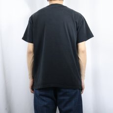 画像3: 90's  "Jerry Garcia" ワーゲンバスイラスト アーティスト追悼Tシャツ BLACK (3)