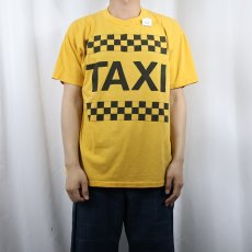 画像2: 80's USA製 "TAXI" プリントTシャツ XL (2)
