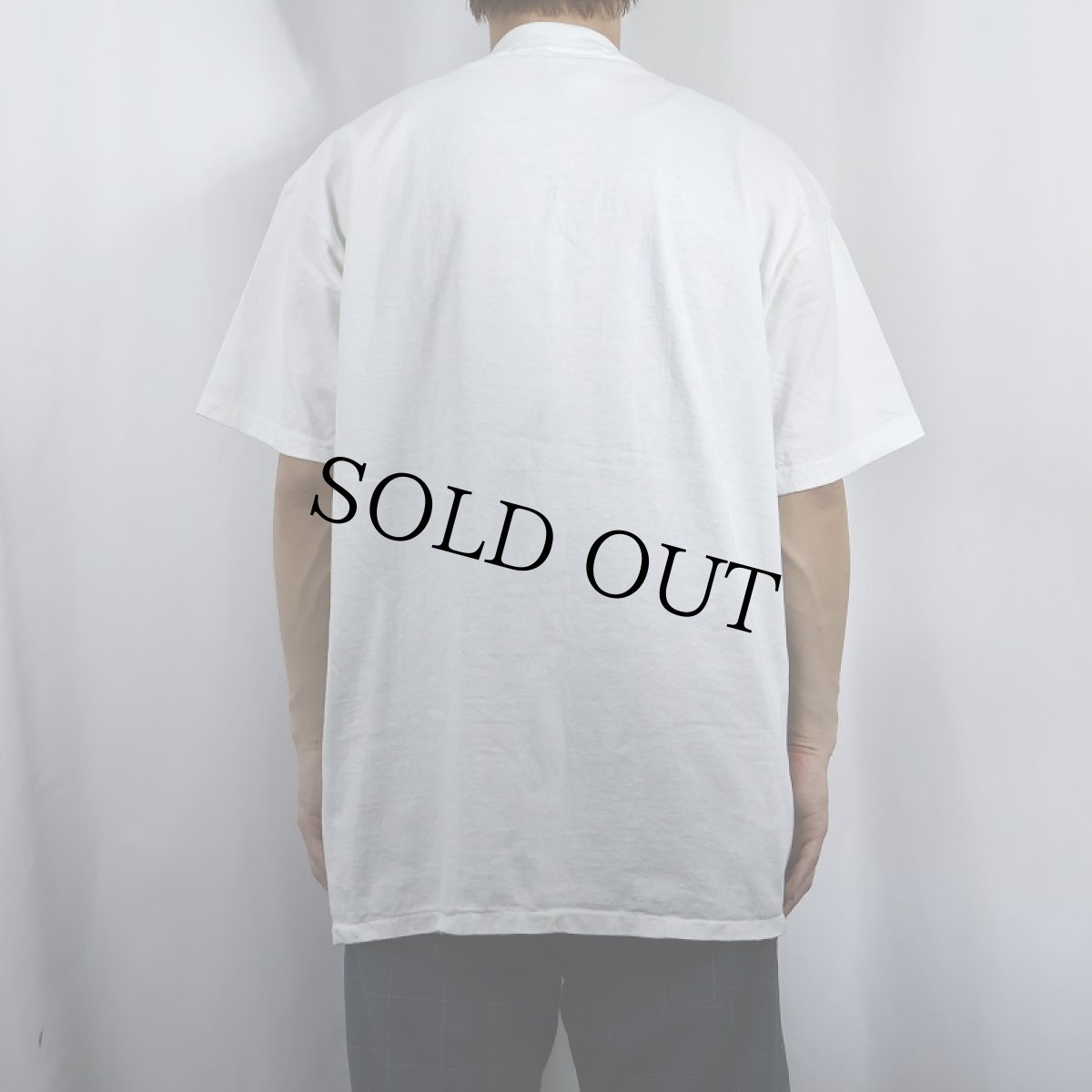 画像3: 90's "PERCEPTION REALITY" バイクイラストプリントTシャツ XL (3)