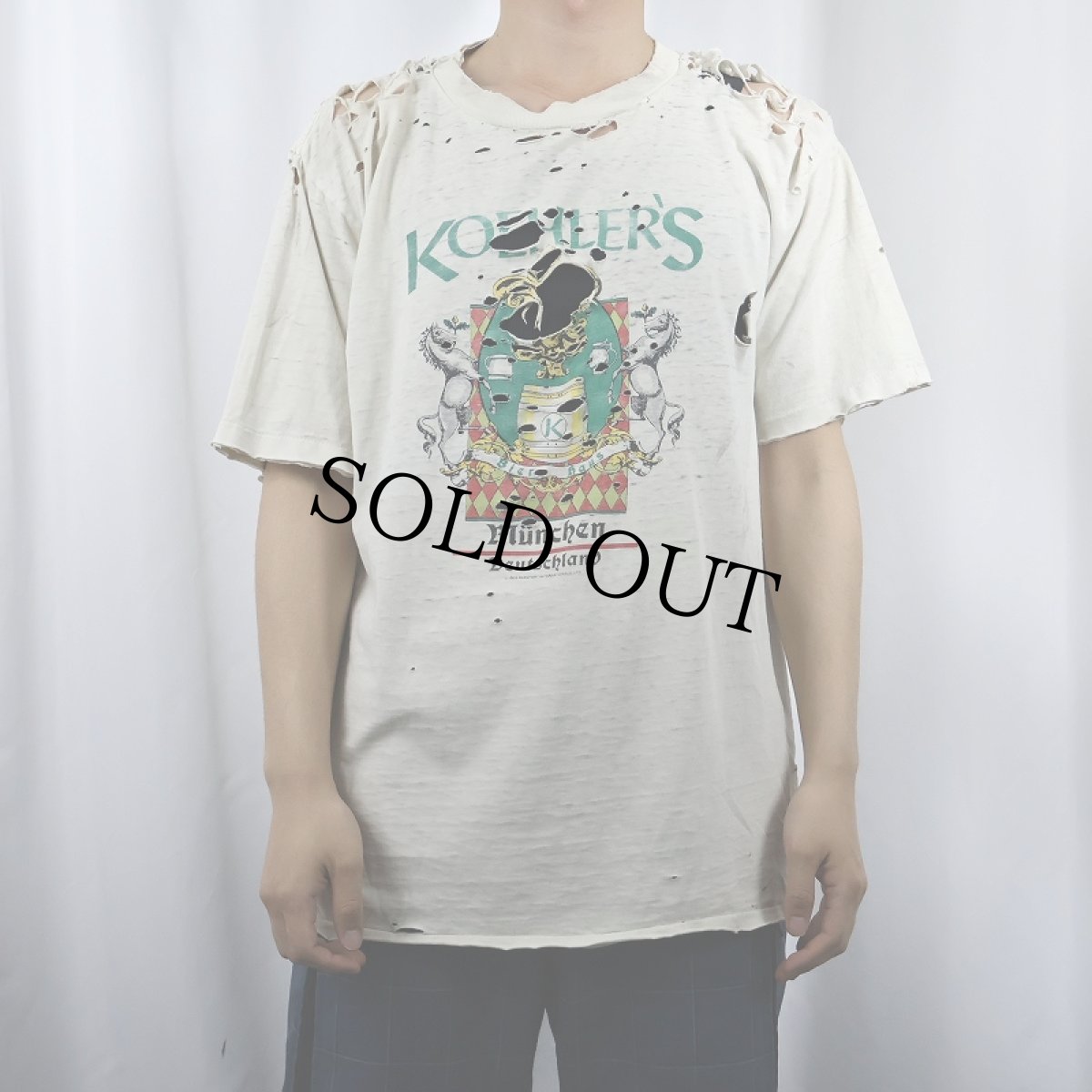 画像2: 90's "KOEHLER'S BEER" USA製 ビールメーカープリントTシャツ XL (2)