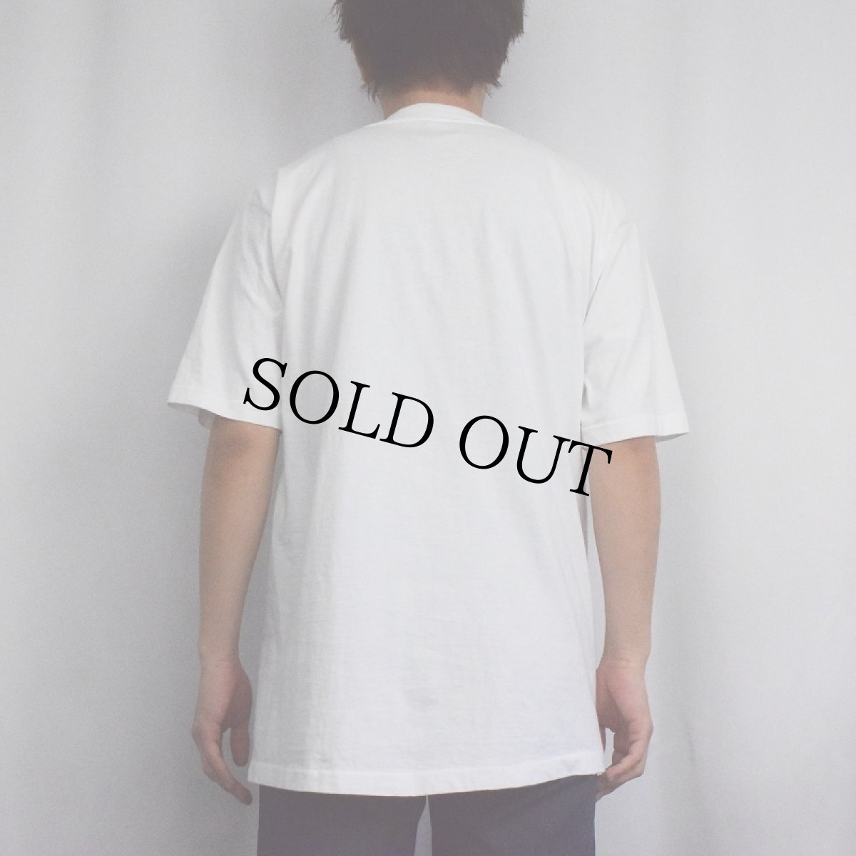 画像3: 90's USA製 "Black Dachshund" 犬プリントTシャツ L (3)