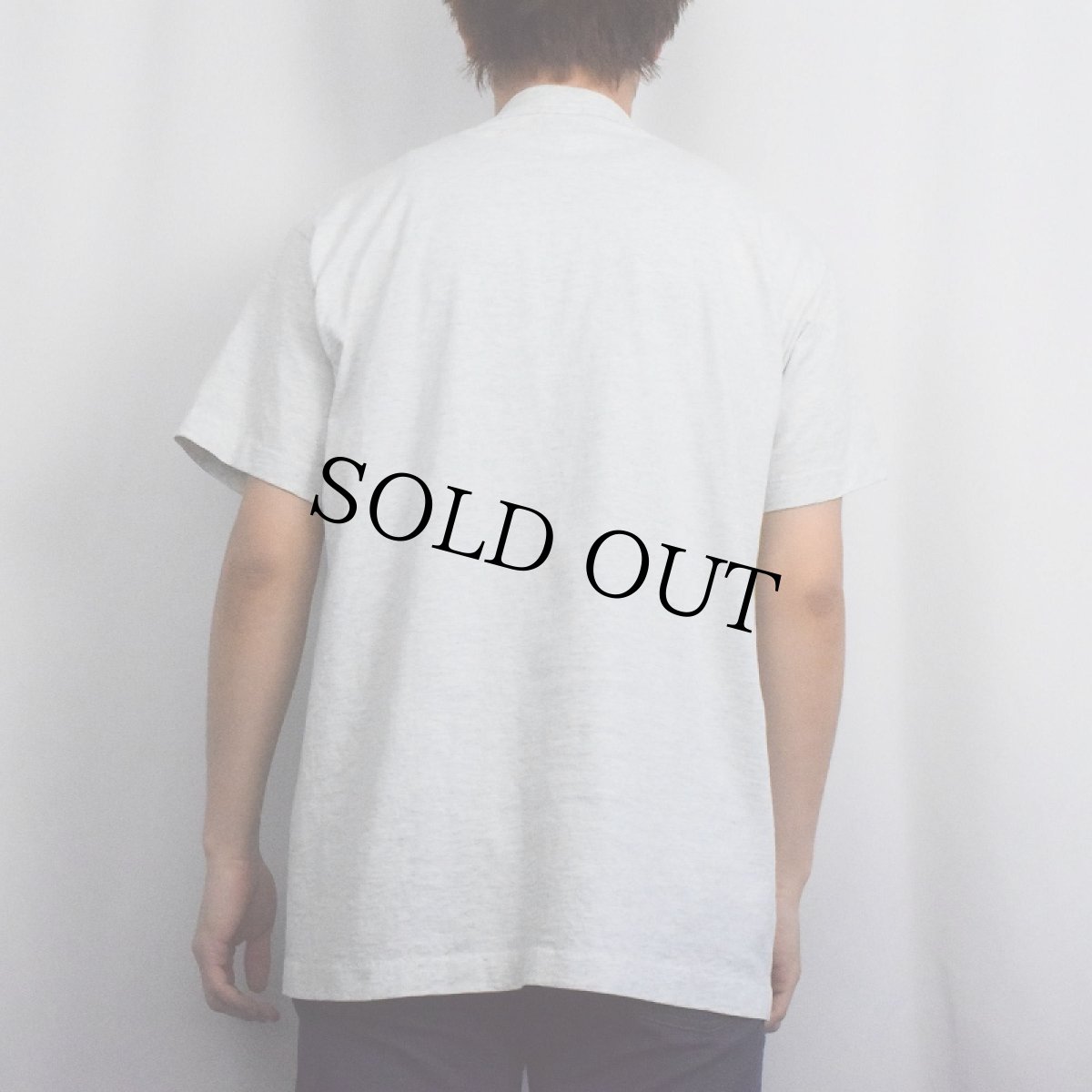 画像3: 90's USA製 "Keeshond" 犬プリントTシャツ L (3)