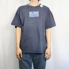 画像3: 90's blink-182 "LOSERKIDS" ポップパンクバンドプリントTシャツ NAVY L (3)