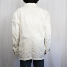 画像5: 90's POLO Ralph Lauren USA製 ダブルブレスト コットンテーラードジャケット XL (5)
