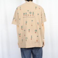 画像3: 90's rel-e-vant products USA製 植木プリントTシャツ XL (3)