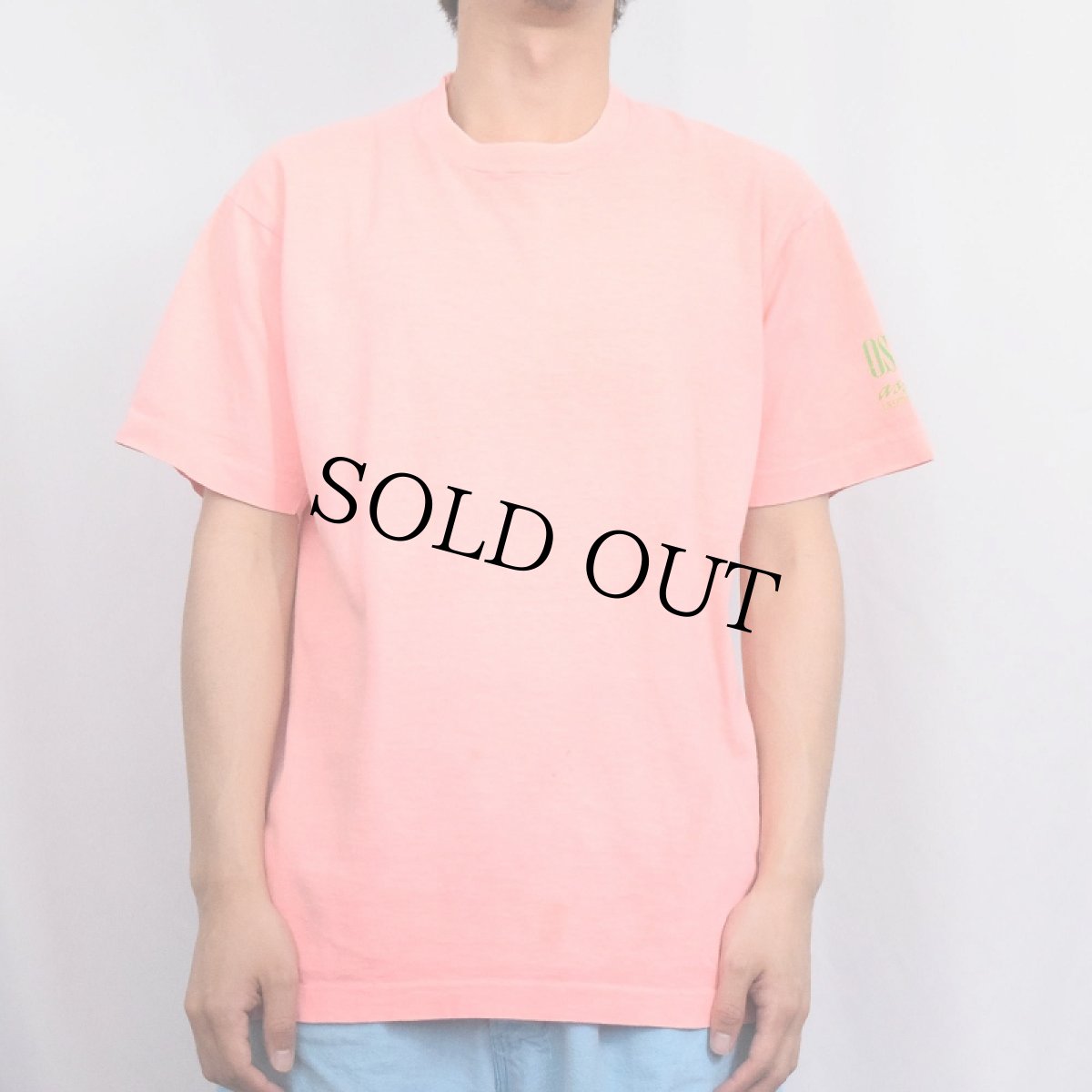 画像2: 90's USA製 "OSWALD & ASSOCIATES" プリントTシャツ L (2)