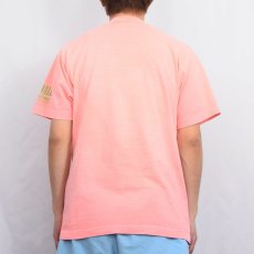画像3: 90's USA製 "OSWALD & ASSOCIATES" プリントTシャツ L (3)