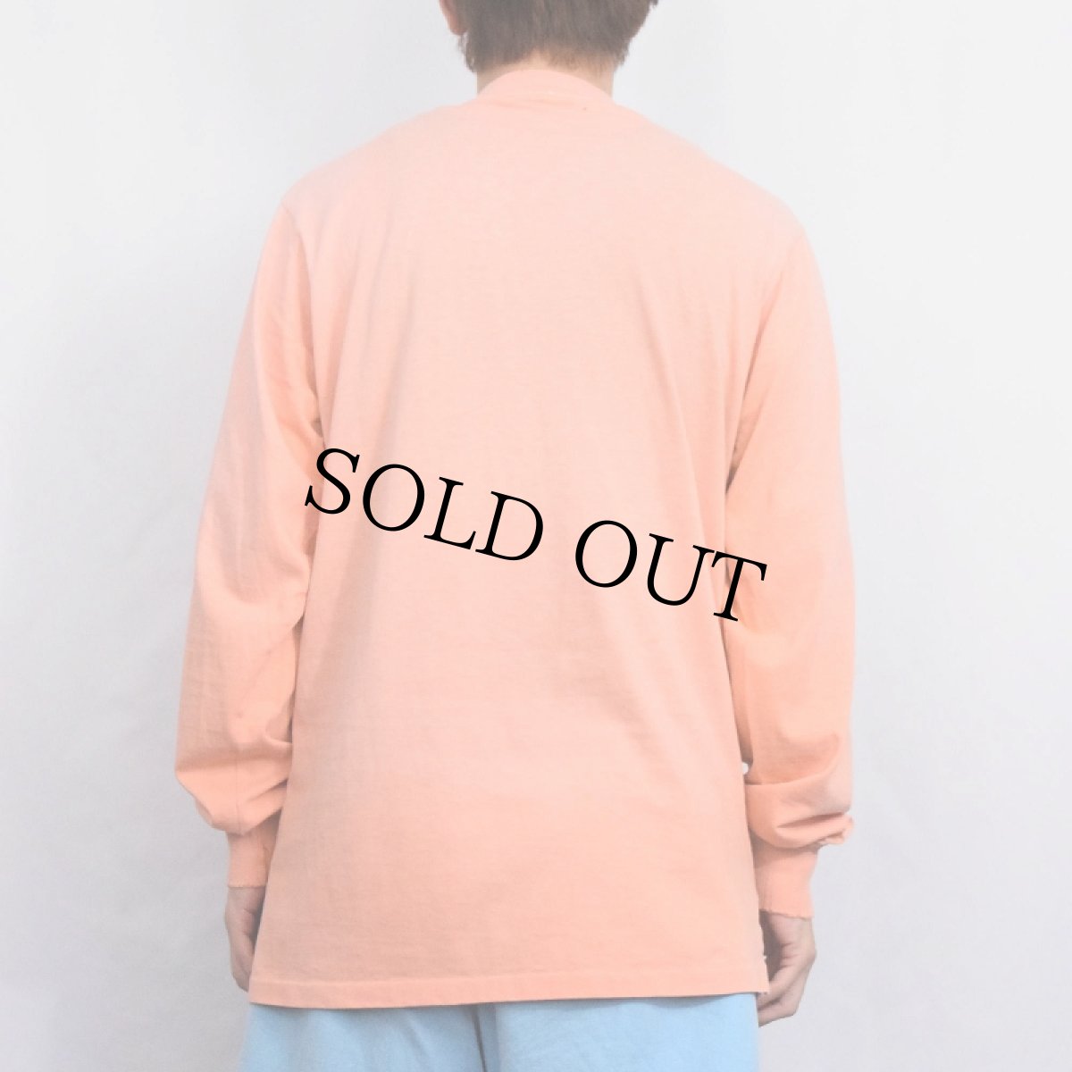 画像3: 90's フェード 無地ロンT (3)