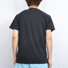 画像3: 90's ERACISM USA製 プリントTシャツ BLACK M (3)