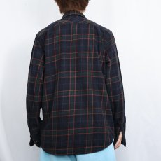 画像3: FILSON チェック柄 ライトネルシャツ M (3)