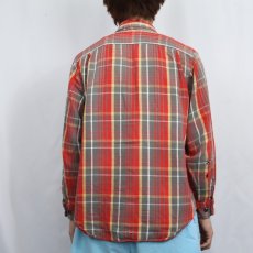 画像3: 70's Dutchmaid チェック柄 ヘビーネルシャツ 15-15 1/2 (3)