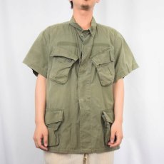 画像2: 60's U.S.ARMY ジャングルファティーグジャケット 3rd (2)