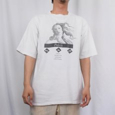 画像2: 90's Sandro Botticelli USA製 "ヴィーナスの誕生" アートプリントTシャツ XL (2)