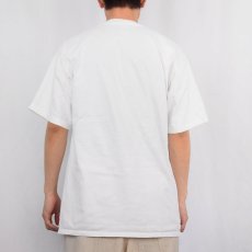 画像3: 90's B Johnson USA製 イラストプリントTシャツ XL (3)