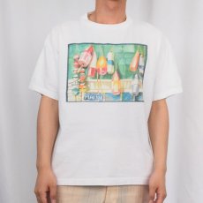 画像2: 90's〜 LASER ART WEAR USA製 "Maine" アートプリントTシャツ L (2)