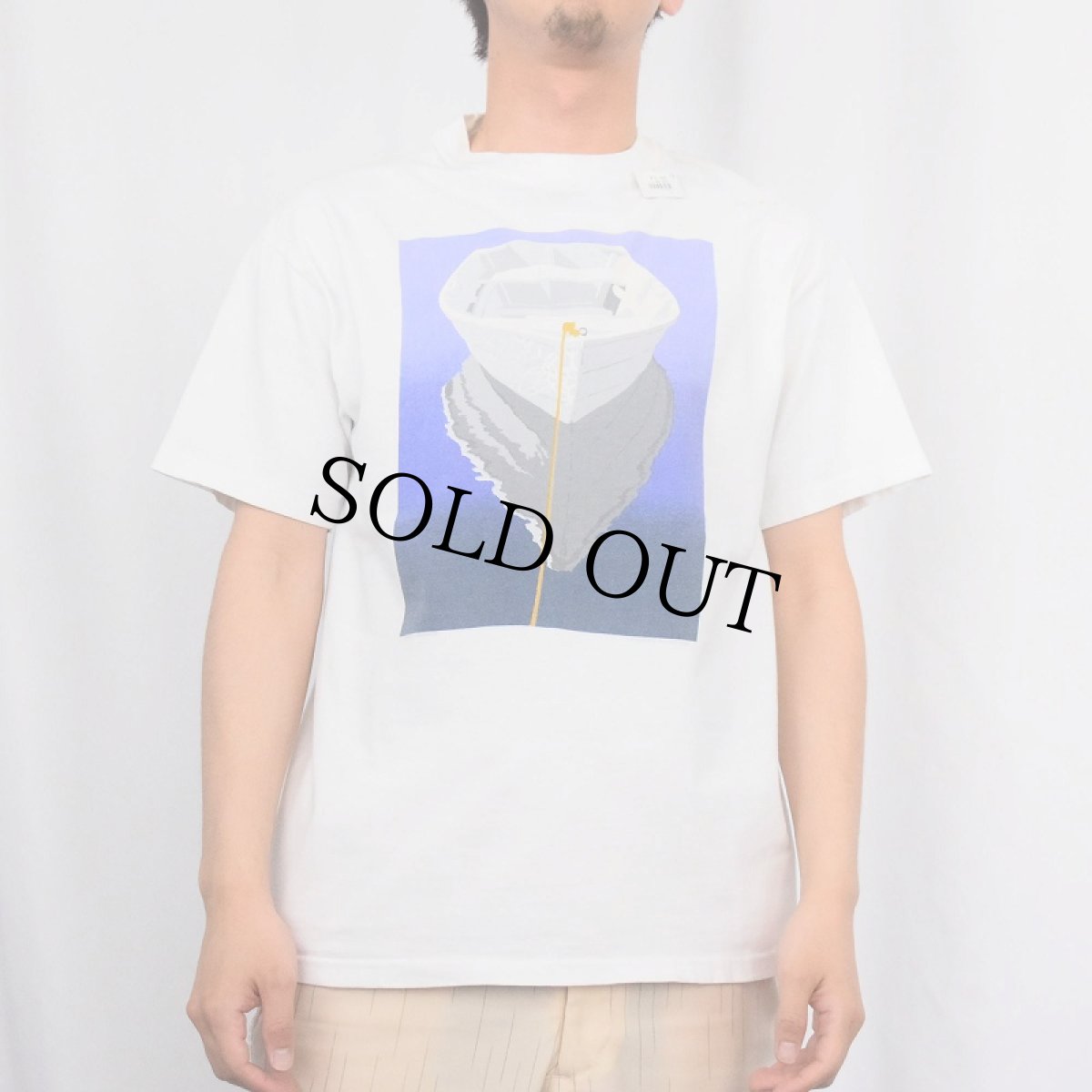画像2: 【SALE】 90's LEBERTY GRAPHICS USA製 R.N.RICHARDSON アートプリントTシャツ M (2)