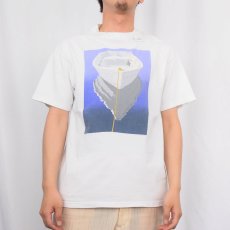 画像2: 90's LEBERTY GRAPHICS USA製 R.N.RICHARDSON アートプリントTシャツ M (2)