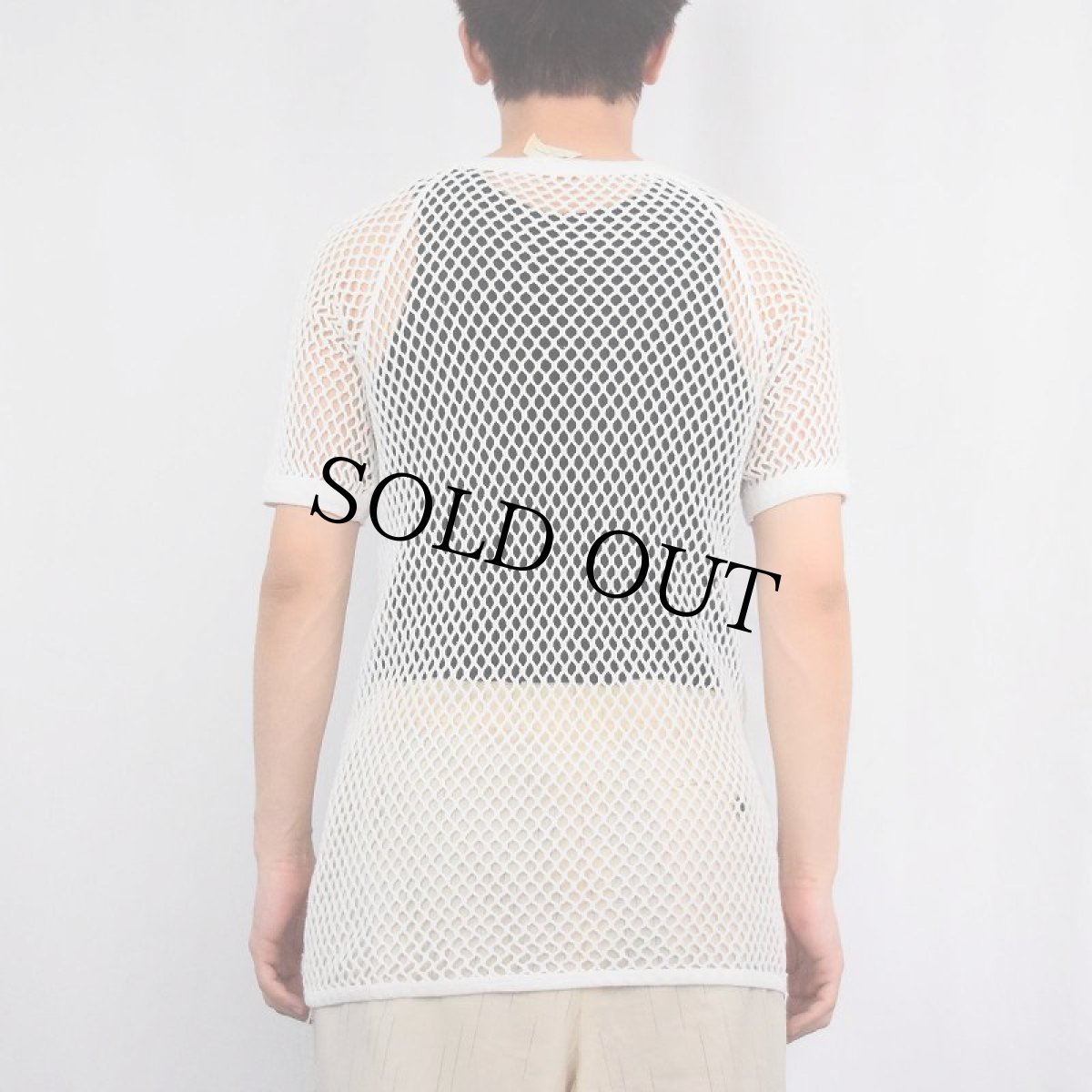 画像3: 60's L.L.Bean コットンメッシュTシャツ (3)