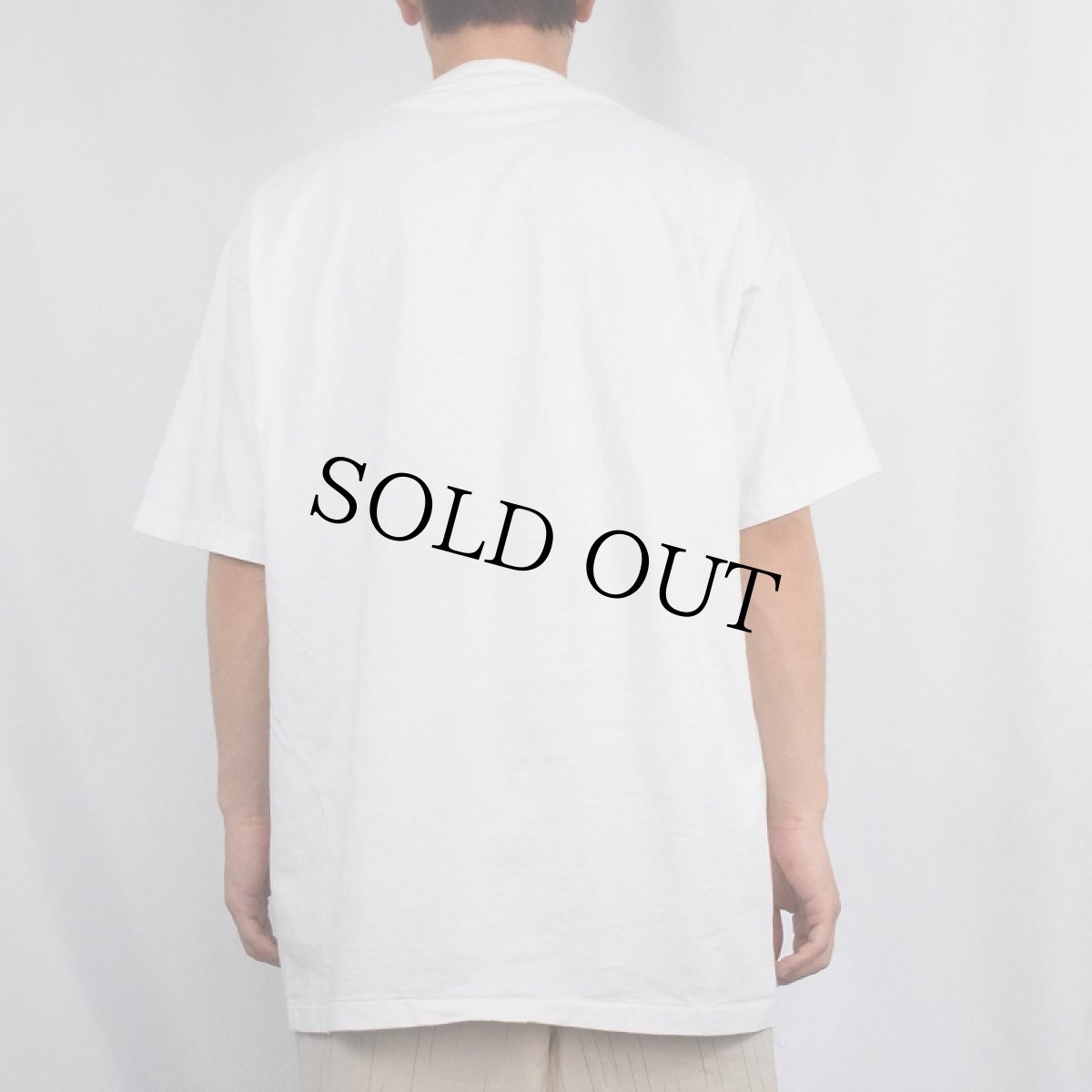 画像3: 90's BARBASOL REX USA製 恐竜プリント シェービングクリームメーカーTシャツ XL (3)