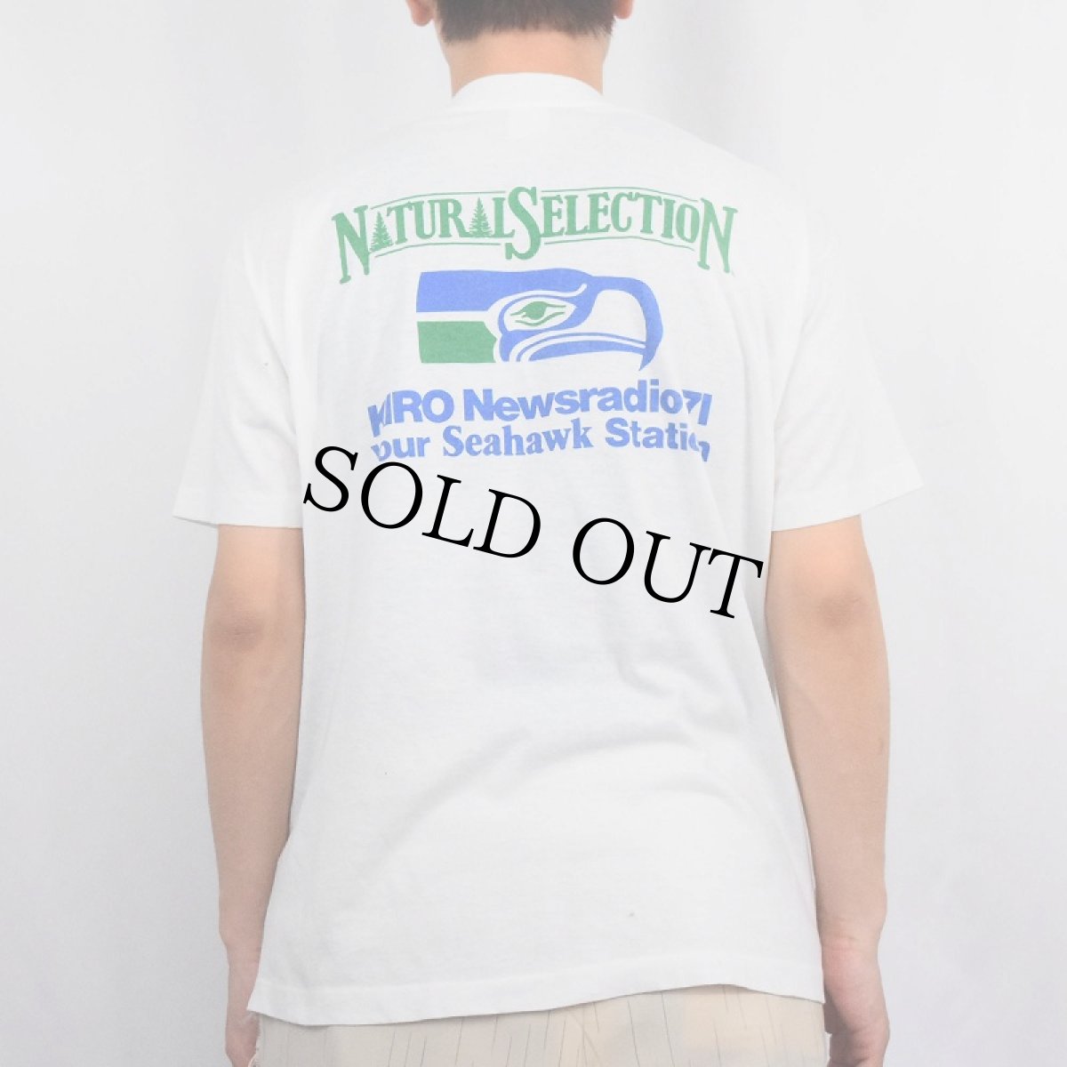 画像3: 80's "RAIDER BUSTERS" NFLチーム パロディプリントTシャツ XL (3)