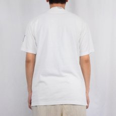画像3: 90's HUMER DESIGN CANADA製 "LE BOGUE DE L'AN 2000" プリントTシャツ M (3)