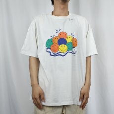 画像2: スマイルプリントTシャツ (2)