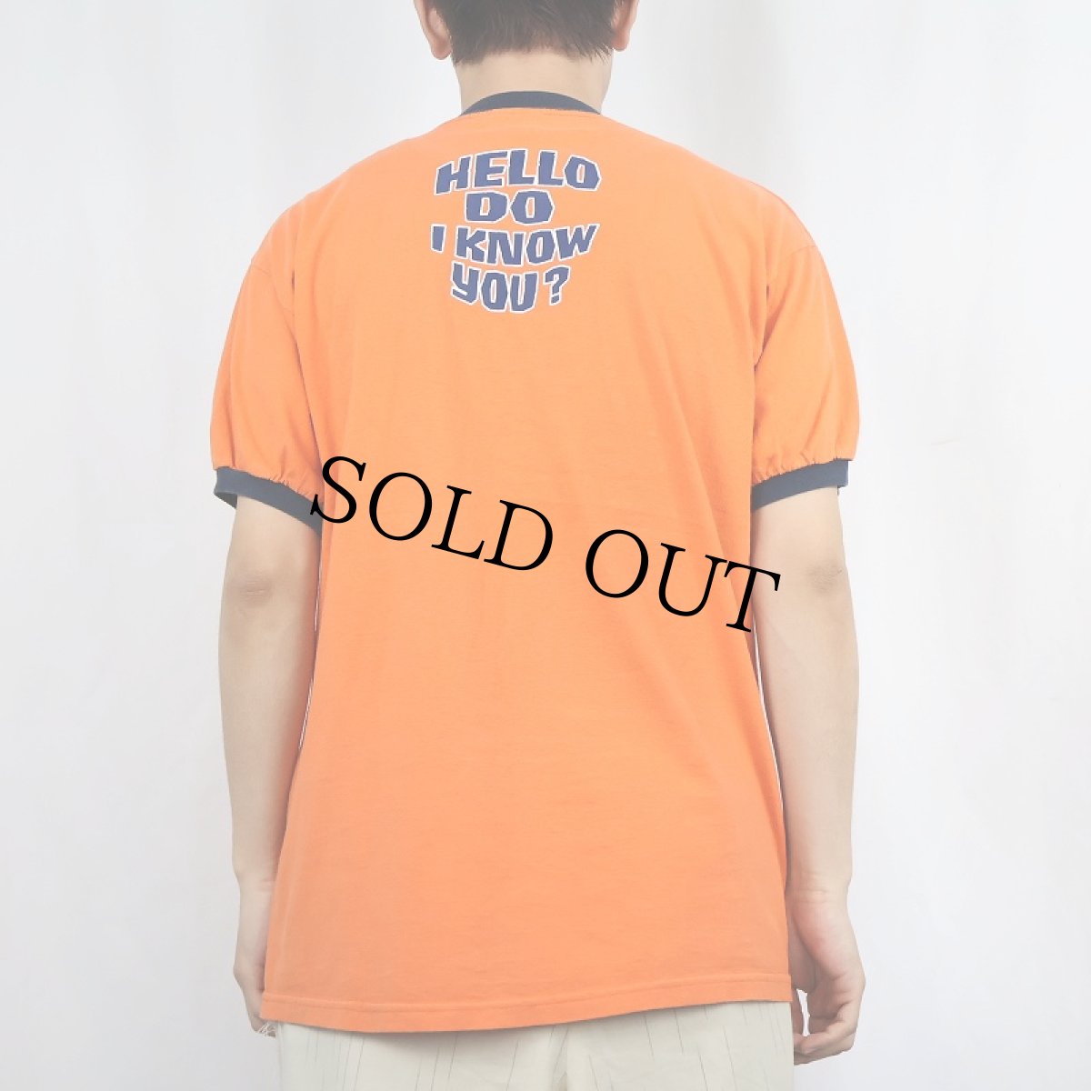 画像3: 2000's Patrick Star キャラクタープリント リンガーTシャツ (3)