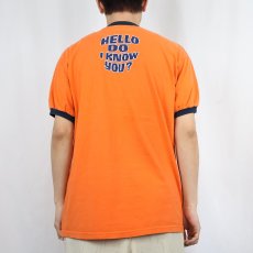 画像3: 2000's Patrick Star キャラクタープリント リンガーTシャツ (3)