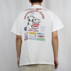 画像3: "VACHEMENT CLASS" 牛柄 プリントTシャツ (3)
