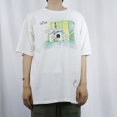 画像2: THE FAR SIDE USA製 シュールイラストプリントTシャツ XL (2)