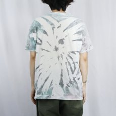 画像3: 80's USA製 タイダイ染め ポケットTシャツ XL (3)