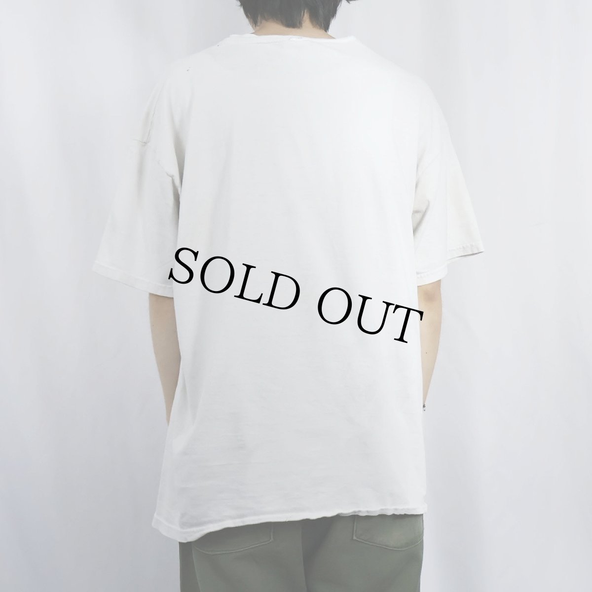 画像3: "NAKED ON ROLLER SKATES MAXWELL BODENHEIM" ポスタープリントTシャツ XL (3)