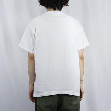 画像3: 90's MICHEL CHARTRAND CANADA製 政治家 プリントTシャツ XL (3)