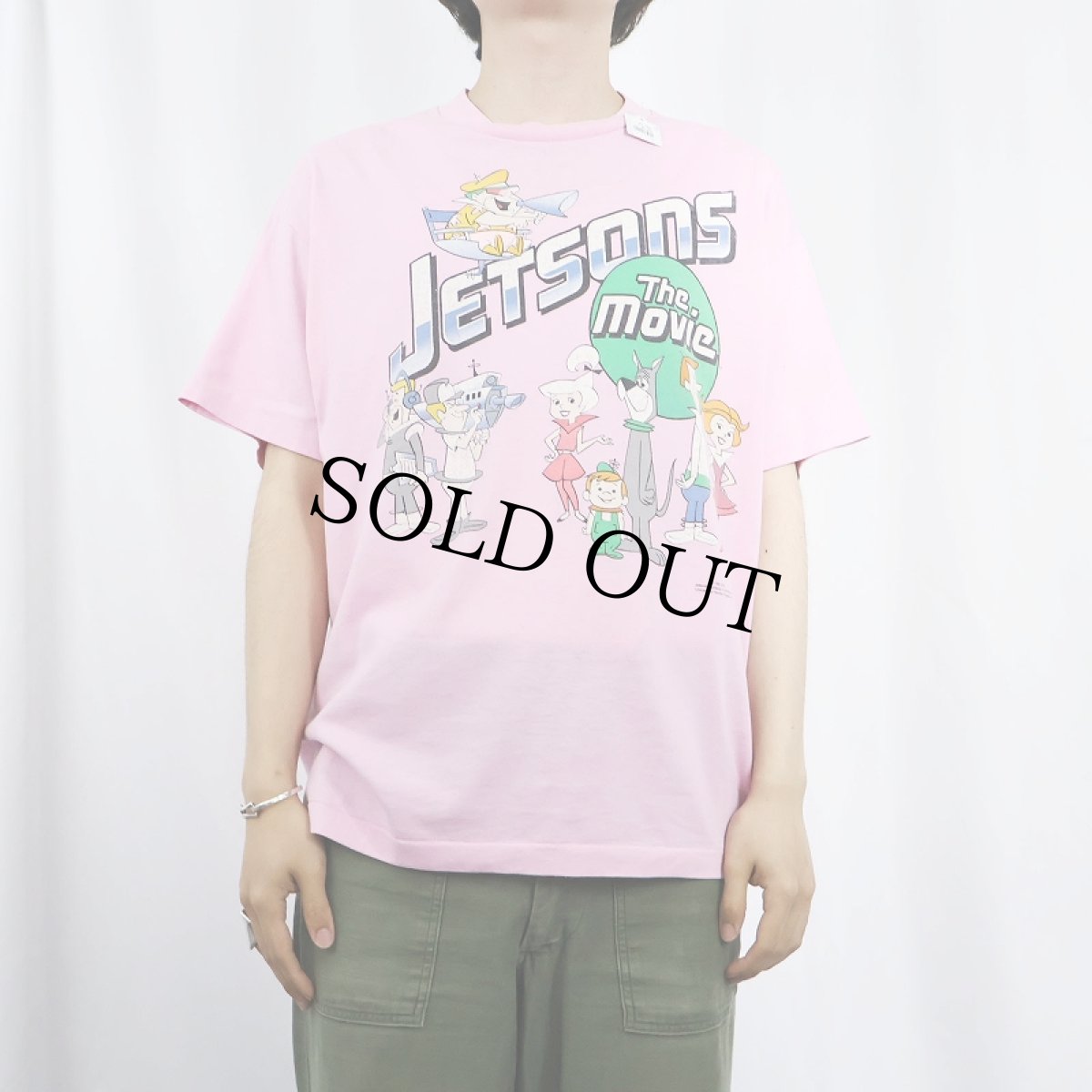 画像2: 90's THE JETSONS USA製 アニメプリントTシャツ (2)