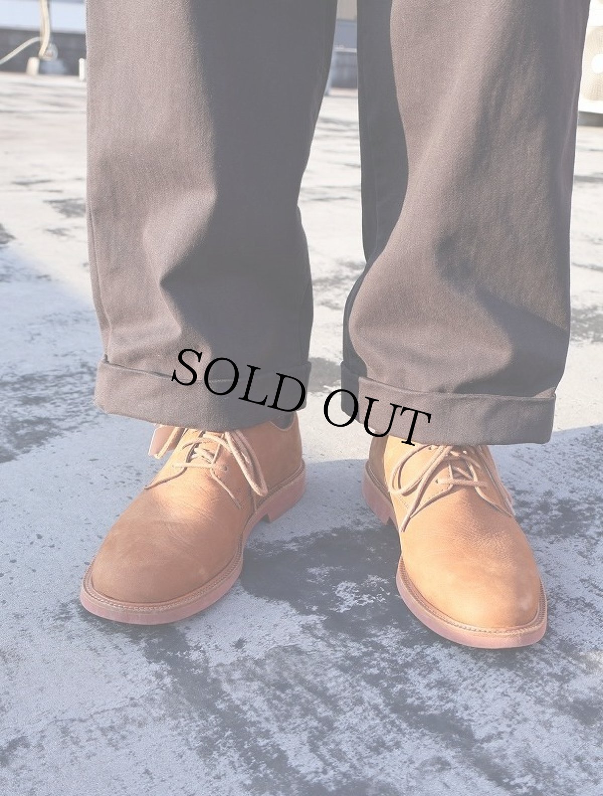 画像3: POLO Ralph Lauren プレーントゥ スエードレザーシューズ 27cm (3)