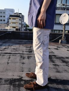 画像5: POLO Ralph Lauren ダブルニー コットンペインターパンツ W31 (5)