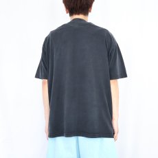 画像3: 90〜2000's Louis Armstrong ジャズミュージシャンプリントTシャツ BLACK XL (3)